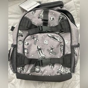 Glow n the dark astronaut/ space pottery barn kids backpack new with tags